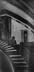 Tagore, Gaganendranath (Artist). The Stairs, n.d. | Painting