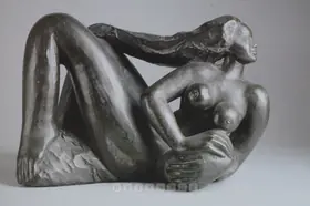 Mistry, Dhruva (Artist). Woman 3 (Study For River), 1988-1989 | Sculpture