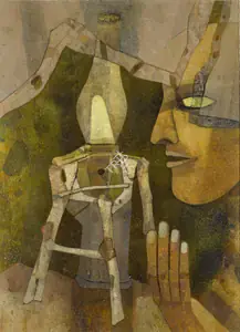 Pyne, Ganesh (Artist). Untitled, 1983 | Painting