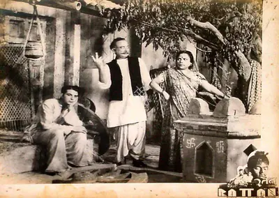 Divecha, Dwarka (Cinematographer), Rattan, 1944 | Lobby Card