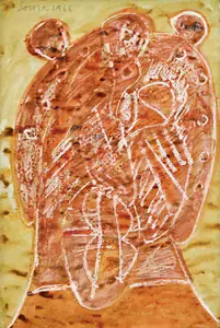 Souza, F.N. (Artist). Untitled, 1966 | Painting