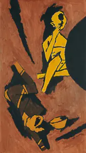 Husain, M.F. (Artist). OPCE Two, 2004 | Painting