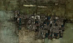 Ramkumar (Artist). Benaras, 1964 | Painting