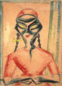 Ara, K.H. (Artist). Still Life with Sailor, 1952 | Painting
