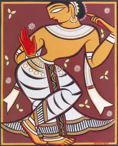 Roy, Jamini (Artist). Untitled (Gopi), n.d. | Painting