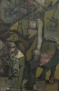 Sagara, Piraji (Artist). Untitled, 1960 | Painting