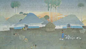 Bendre, N.S. (Artist). Untitled, 1980 | Painting