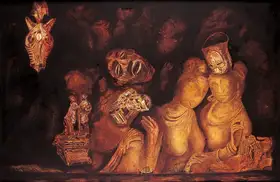Basak, Aditya (Artist). The History of Blood Shed, 2002 | Painting