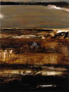 Raza, S.H. (Artist). Untitled, 1980 | Painting