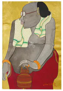 Vaikuntam, Thota (Artist). Untitled, 1986 | Painting