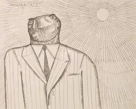 Souza, F.N. (Artist). Untitled, 1955 | Drawing