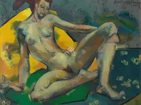 Sabavala, Jehangir (Artist). Nude, 1949 | Painting