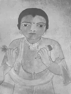 Devi, Sunayani (Artist). Young Boy, n.d. | Painting