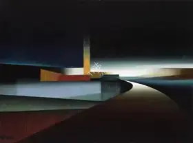 Sharma, Mohan (Artist). Brighton Road, 1976 | Painting