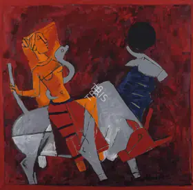 Husain, M.F. (Artist). Untitled, n.d. | Painting
