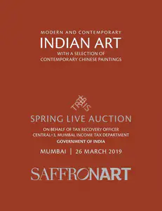 Saffronart (Auction House). Modern and Contemporary Indian Art - With a Selection of Contemporary Chinese Paintings. 26 March 2019, Mumbai | Auction Catalogue | EconomicsArt | 00862307