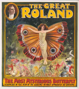Roland (Magician). The Great Roland | Magic Publicity Art & Memorabilia