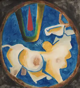 Husain, M.F. (Artist). Untitled (Bull), 1968 | Painting