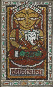 Roy, Jamini (Artist). Untitled (Ganesh), c.1960 | Painting