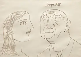 Souza, F.N. (Artist). Untitled, 1958 | Drawing
