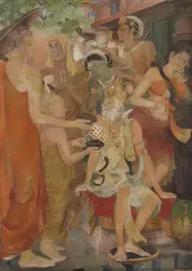 Bagchi, Radha (Artist). Untitled, n.d. | Painting