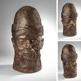 Khanna, Krishen (Artist). Rumi, n.d. | Sculpture