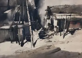 Maity, Paresh (Artist). Untitled, 1991 | Painting