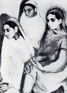 Sher-Gil, Amrita (Artist). The Three Girls, 1935 | Painting