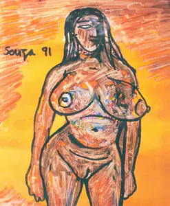 Souza, F.N. (Artist). Untitled, 1991 | Painting