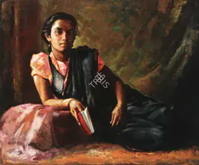 Kale, S.K. (Artist). Lovely Chapter, 1945 | Painting