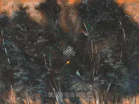 Ghose, Gopal (Artist). Birds, 1963 | Painting