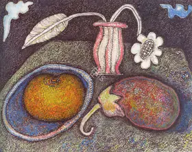Chowdhury, Jogen (Artist). Still Life, n.d. | Drawing