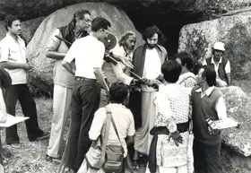 Ghosh, Nemai (Still Photographer), Hirak Rajar Deshe, 1980 | Working Still | CinemaEducation | 00663722