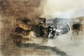 Shreshtha, Laxman (Artist). Untitled, 1996 | Painting