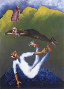 Caur, Arpana (Artist). So What III, 1985 | Painting