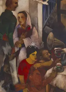 Singh, Sardar Gurcharan (Artist). Untitled, 2002 | Painting