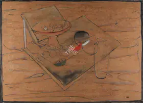 Ara, K.H. (Artist). Mirror, 1951 | Painting