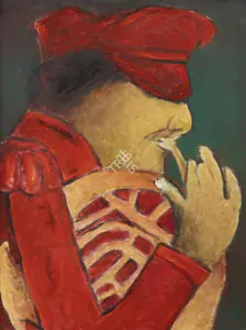 Khanna, Krishen (Artist). Untitled, n.d. | Painting