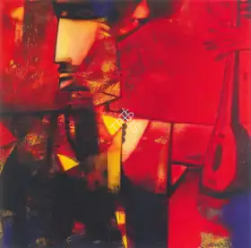 Maity, Paresh (Artist). Song of India, 2007 | Painting