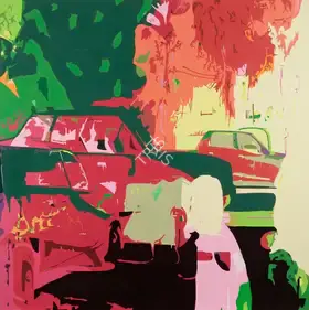 Martin, George (Artist). A Flutter In Suburb, 2006 | Painting