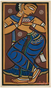 Roy, Jamini (Artist). Untitled, c.1940 | Painting