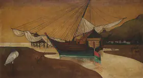 Raiba, A.A. (Artist). Untitled, 1982 | Painting
