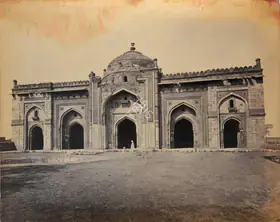Bourne, Samuel (Photographer). Qila -i- Kuhna Masjid, Purana Kila (The Old Fort), Delhi, Mid 1860s | Antiquarian Photograph