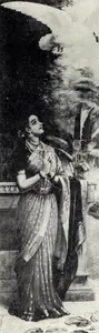 Varma, Raja Ravi (Artist). Swan-Messenger, 1905 | Painting