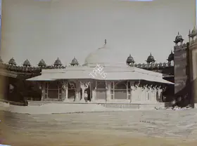 Studio V. & E. Pont (Photographic Studio), Sheikh Salim Chisti's Tomb, Fatehpur Sikri, n.d. | Antiquarian Photograph
