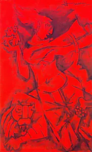 Husain, M.F. (Artist). Untitled, 2000 | Painting