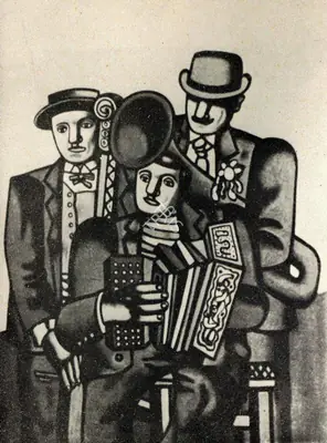 Leger, Fernand (Artist). Still Life with Three Fruits, 1954 | Painting