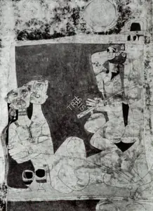 Vaghela, Gautam (Artist). Midnight, n.d. | Painting