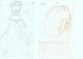 Souza, F.N. (Artist). Untitled, 1961 | Drawing
