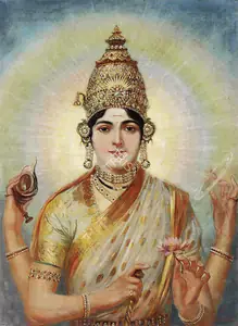 Dhurandhar, M.V. (Artist). Devi, n.d. | Painting
